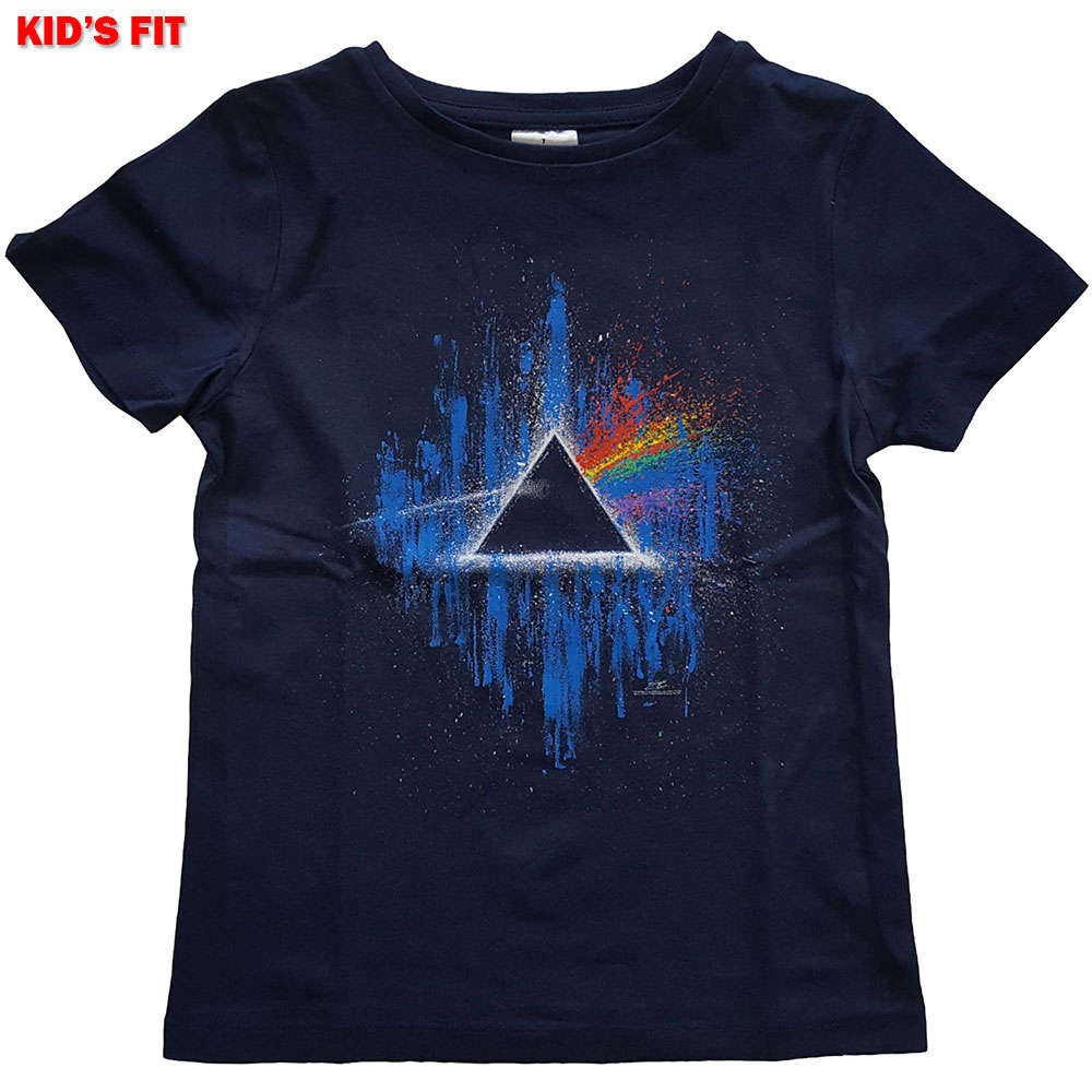 Pink Floyd tričko Dark Side of The Moon Blue Splatter Modrá 11-12 rokov