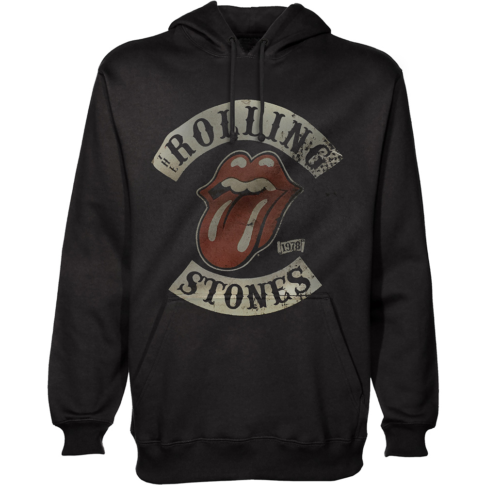 The Rolling Stones mikina 1978 Tour Čierna L