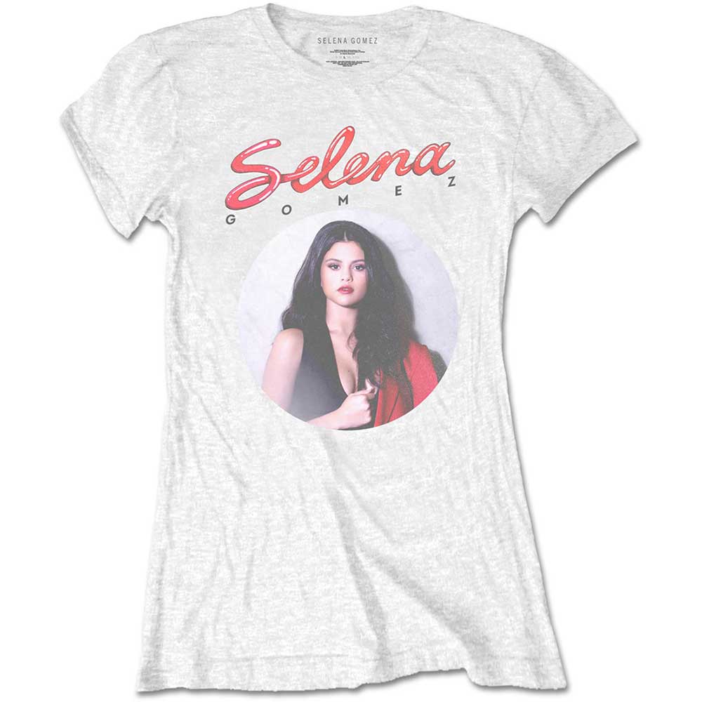 Selena Gomez tričko 80\'s Glam Biela L