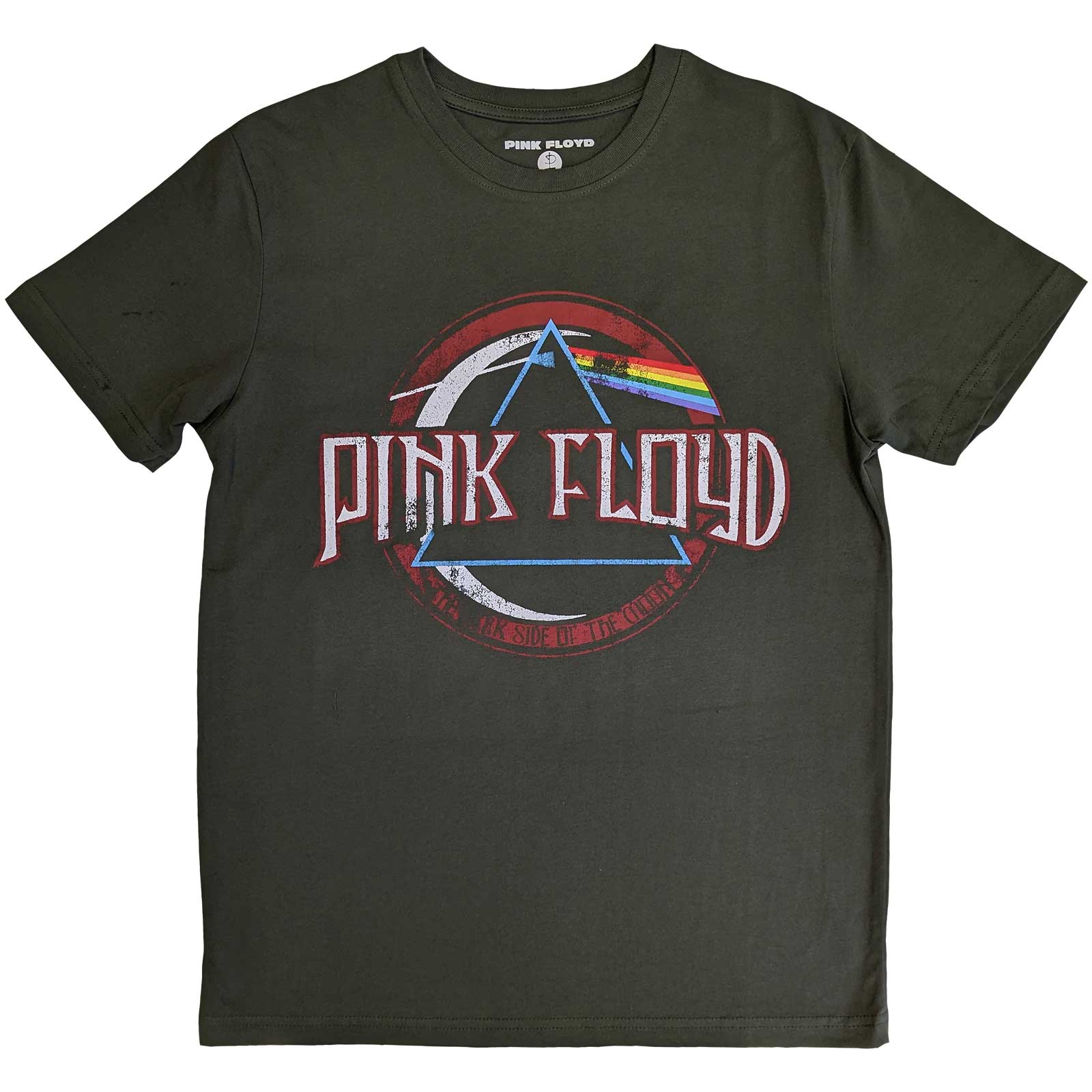 Pink Floyd tričko Vintage Dark Side of the Moon Seal Zelená L