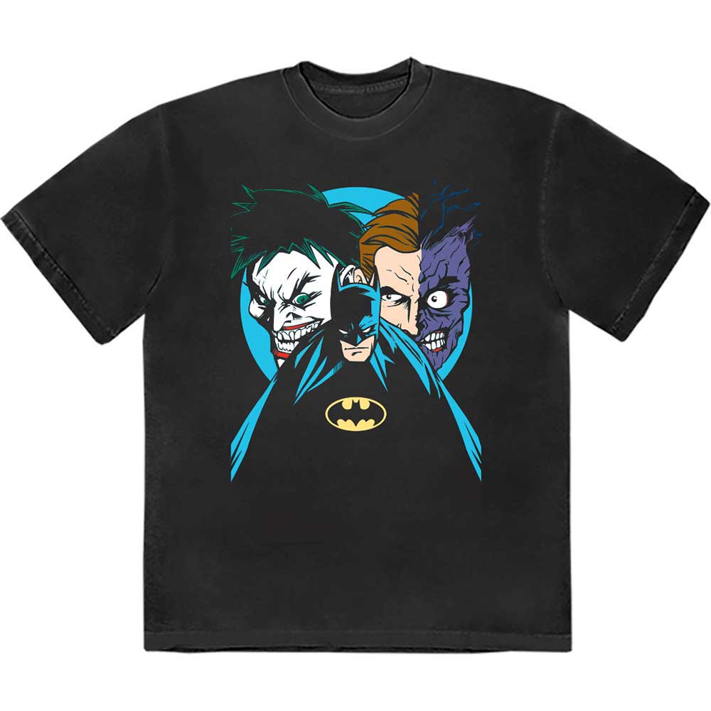 DC Comics tričko Batman Creeping Villains Čierna M