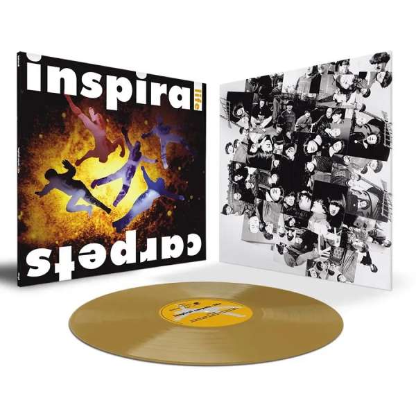 INSPIRAL CARPETS - LIFE (LIMITED GOLD COLOUR VINYL), Vinyl