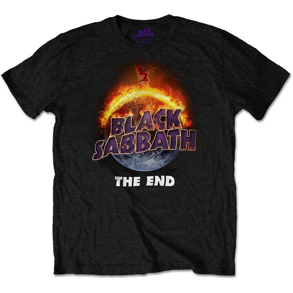 Black Sabbath tričko The End Čierna S