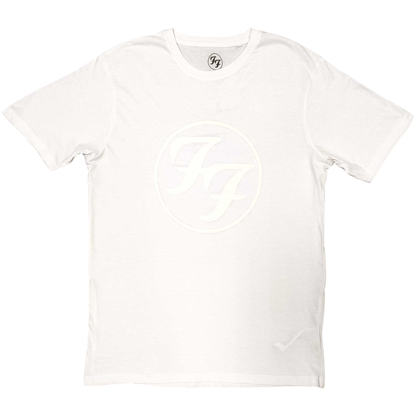 Foo Fighters tričko Ff Logo Biela L
