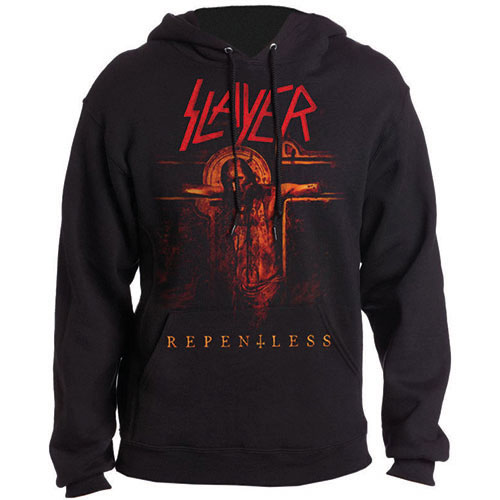 Slayer mikina Repentless Crucifix Čierna XL