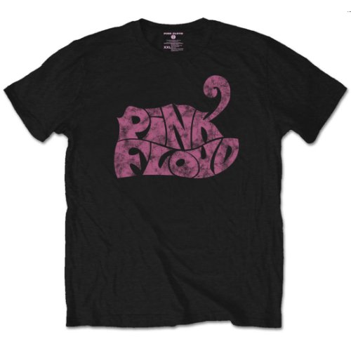 Pink Floyd tričko Swirl Logo Čierna S