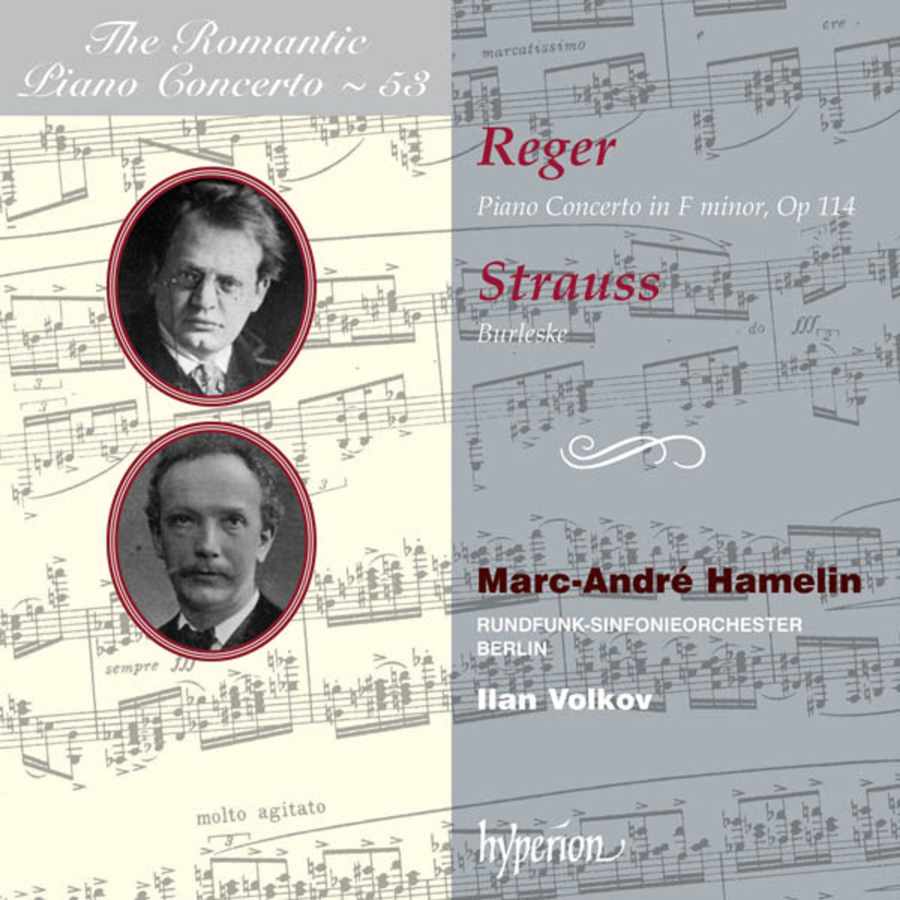 E-shop REGER & RICHARD STRAUSS: PIANO CONCERTOS