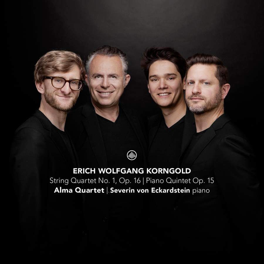 E-shop ALMA QUARTET / SEVERIN VO - KORNGOLD: STRING QUARTET NO. 1, OP. 16 / PIANO QUINTET OP. 15 CD