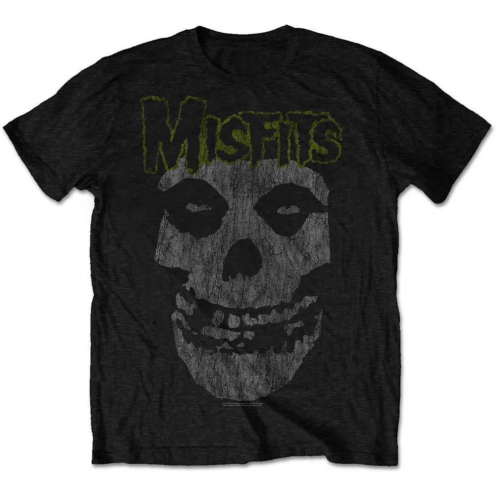 Misfits tričko Classic Vintage Čierna L