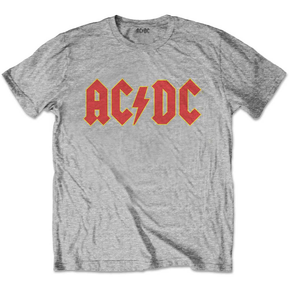 AC/DC tričko Logo Šedá 7-8 rokov