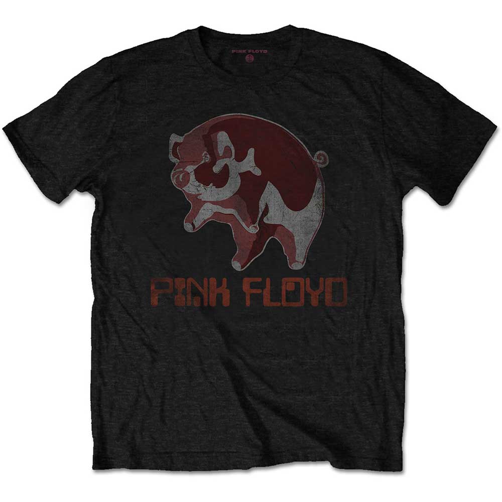 Pink Floyd tričko Ethnic Pig Čierna XXL