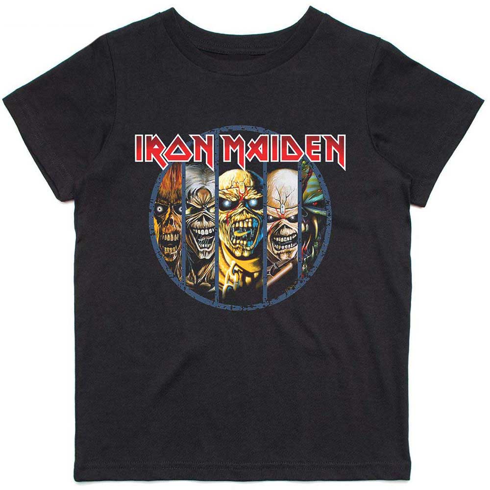 Iron Maiden tričko Evolution Čierna 11-12 rokov