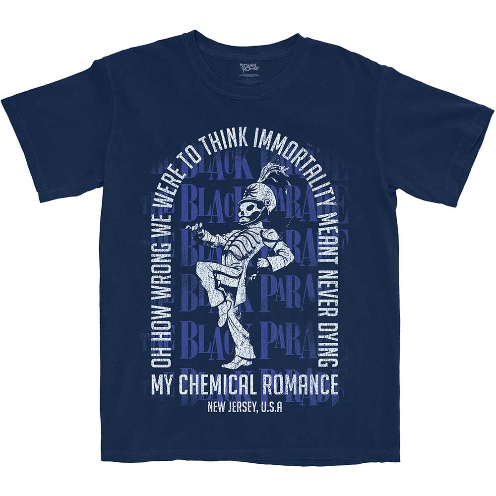 My Chemical Romance tričko Immortality Arch Modrá XL
