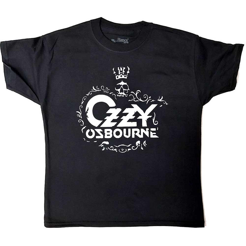 Ozzy Osbourne tričko Logo Čierna 9-10 rokov