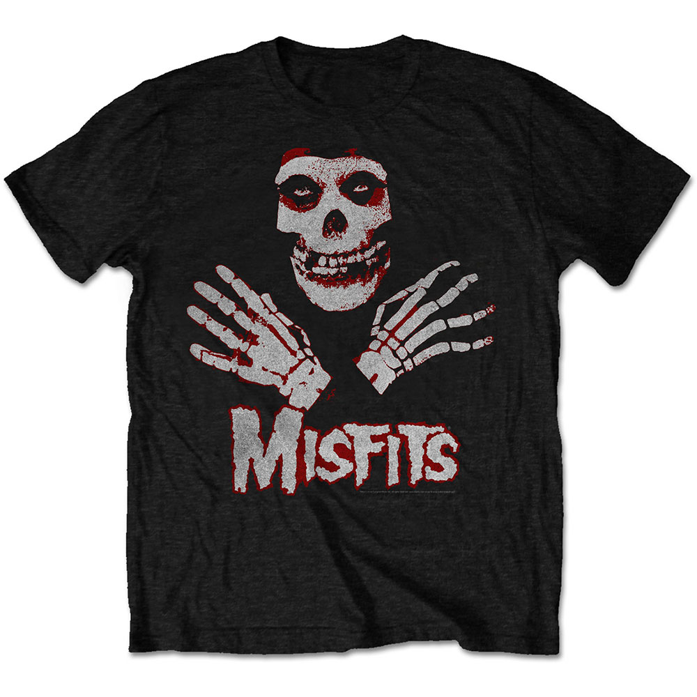 Misfits tričko Hands Čierna XXL