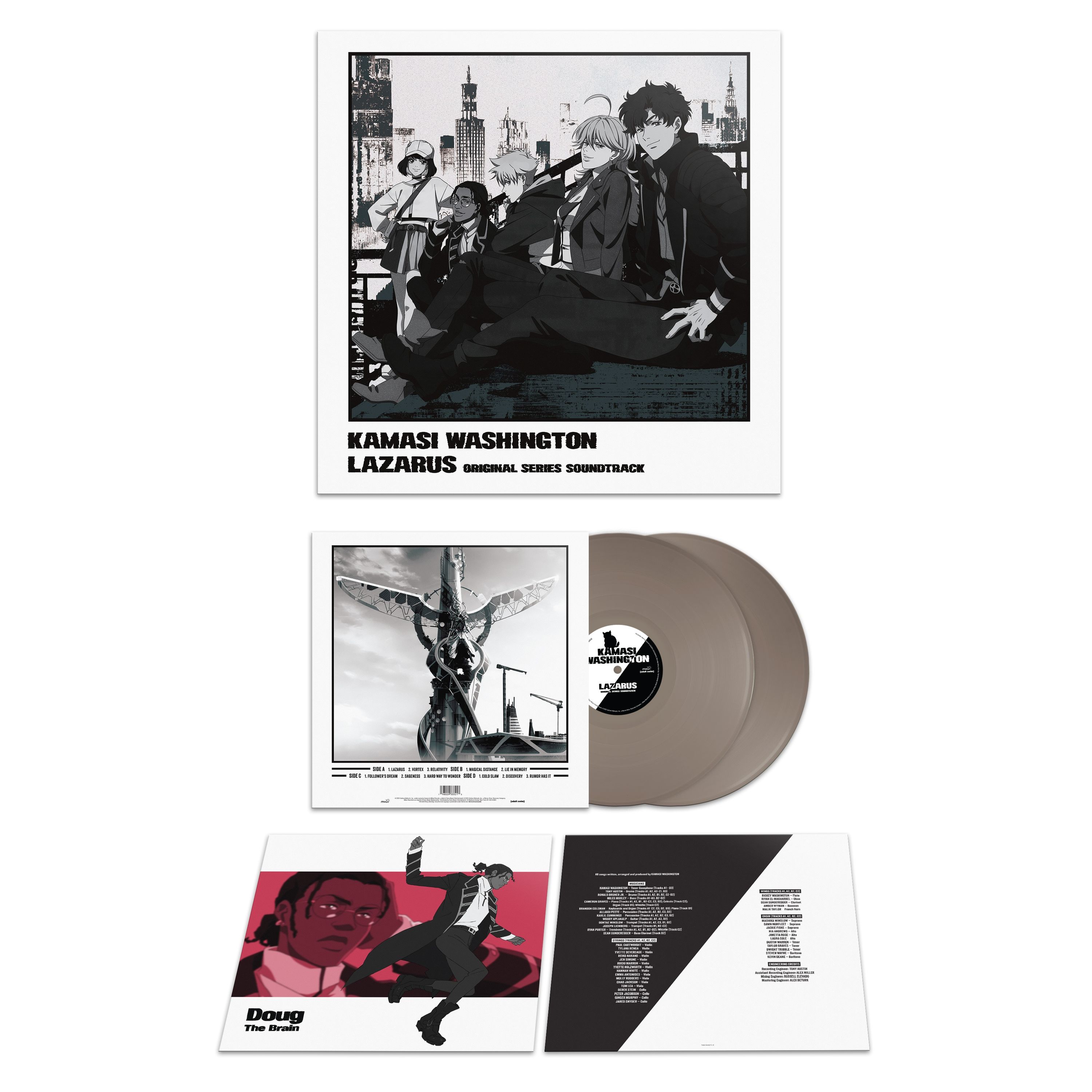 E-shop Kamasi Washington - Lazarus (Adult Swim Original Series Soundtrack) (Grey Coloured) 2 LP