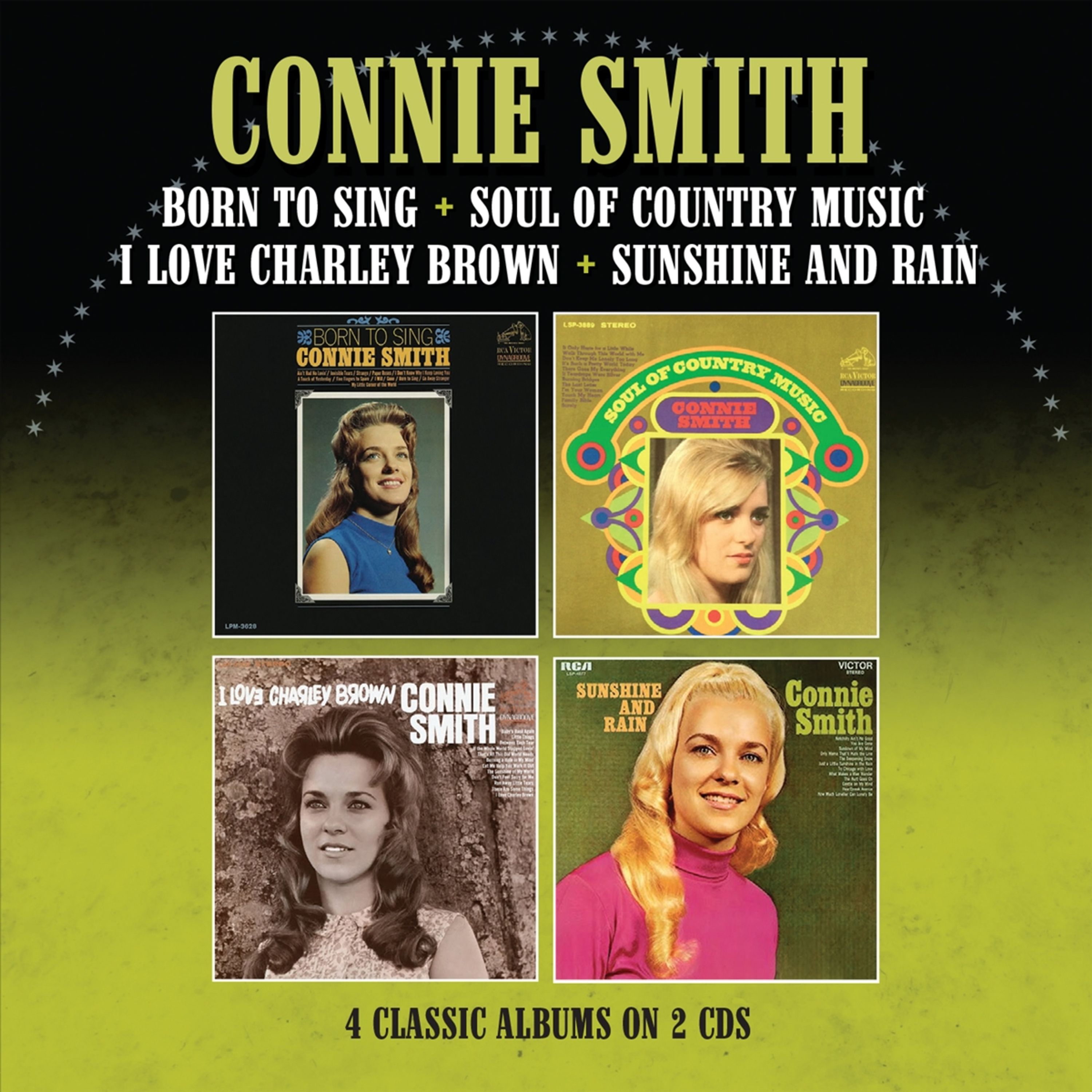 E-shop BORN TO SING / SOUL OF COUNTRY MUSIC/I LOVE CHARLEY BROWN / SUNSHINE AND RAIN