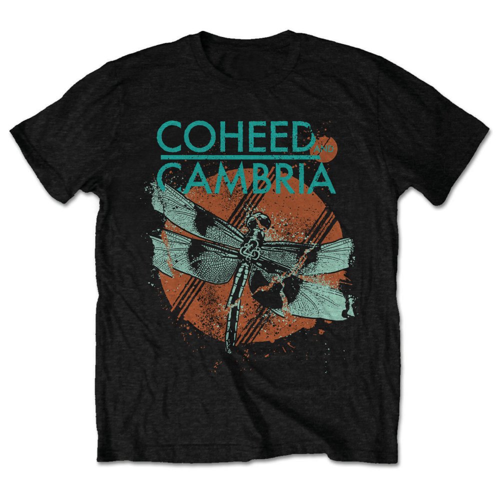 Coheed And Cambria tričko Dragonfly Čierna XL
