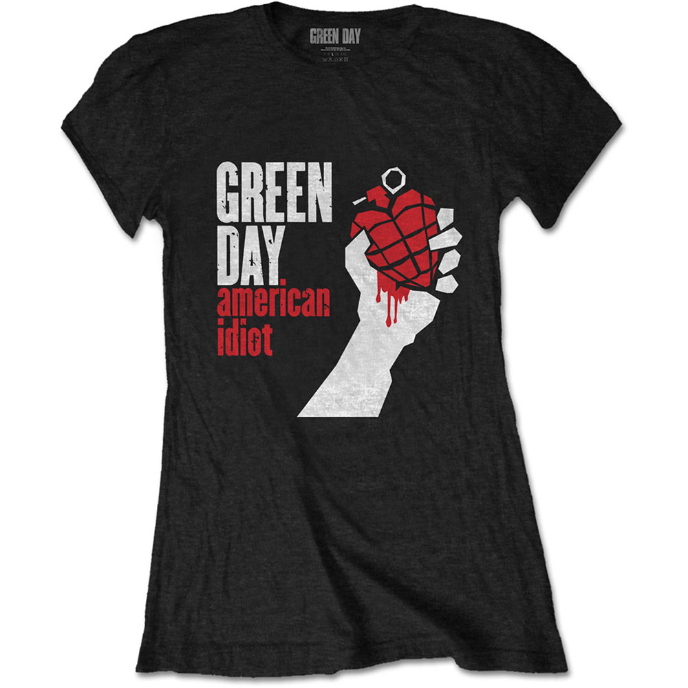 Green Day tričko American Idiot Čierna L