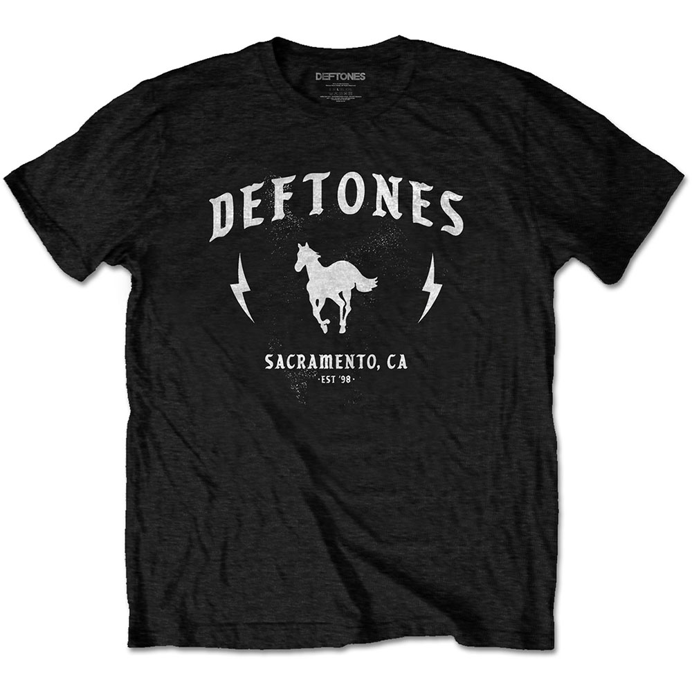 Deftones tričko Electric Pony Čierna XL