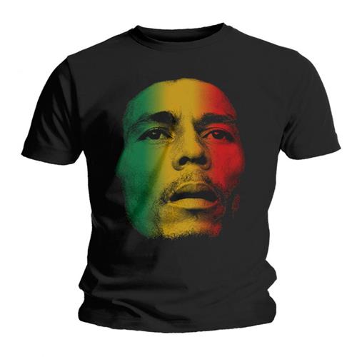 Bob Marley tričko Face Čierna S