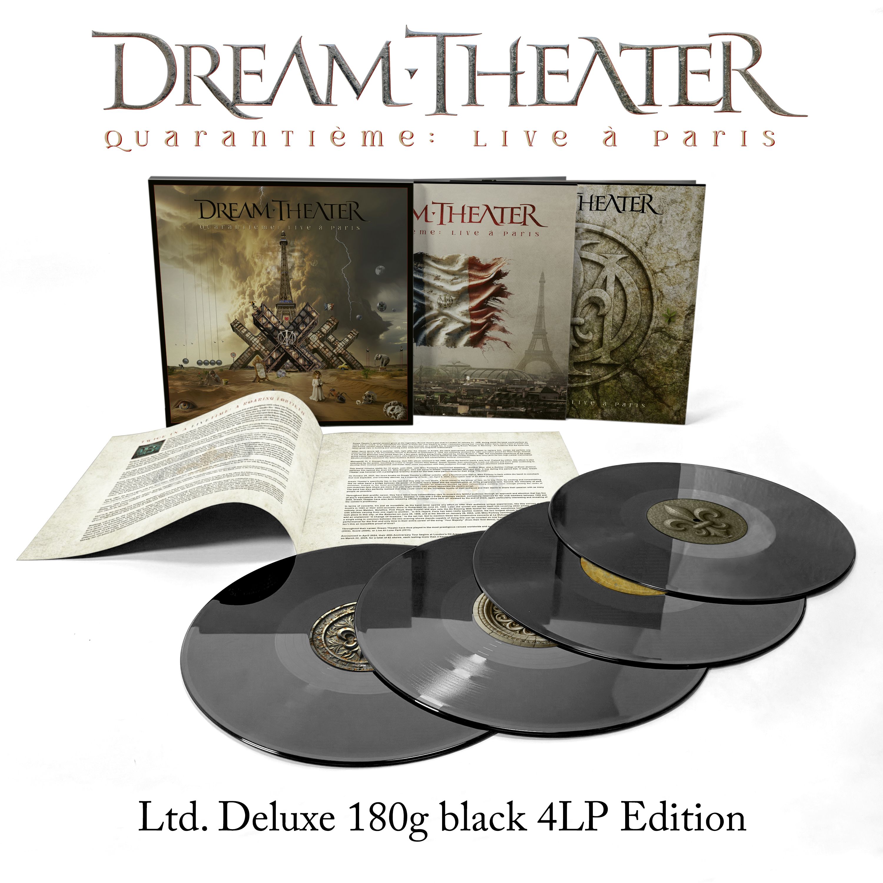 E-shop Dream Theater - Dream Theater - QuarantiĂ¨me: Live Ă Paris LP