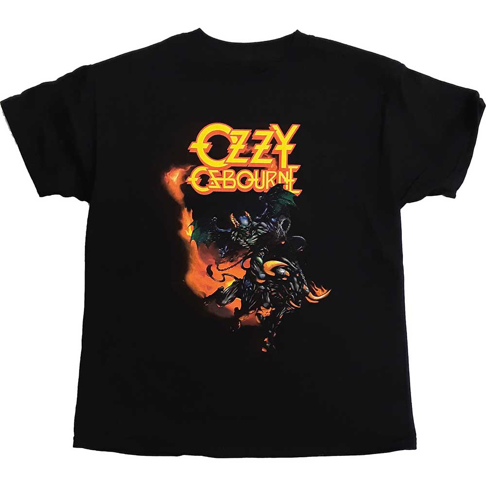 Ozzy Osbourne tričko Demon Bull Čierna 12-14 rokov