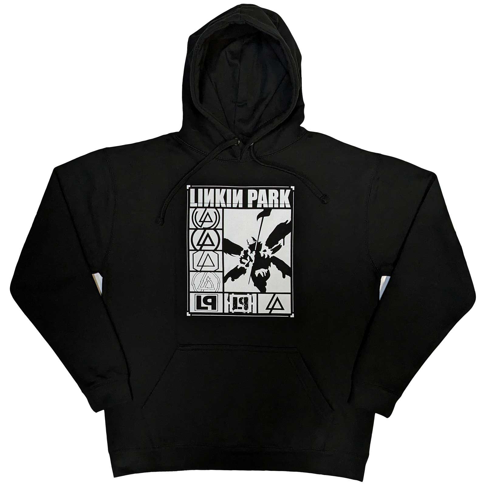 Linkin Park mikina Logos Rectangle Čierna S