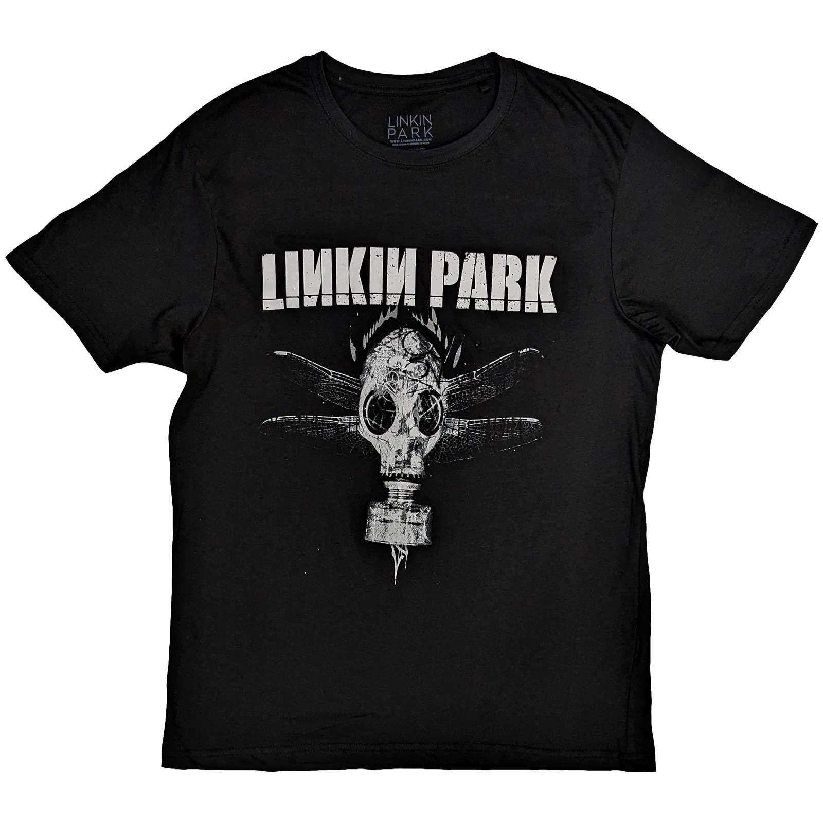 Linkin Park tričko Gas Mask Čierna XL