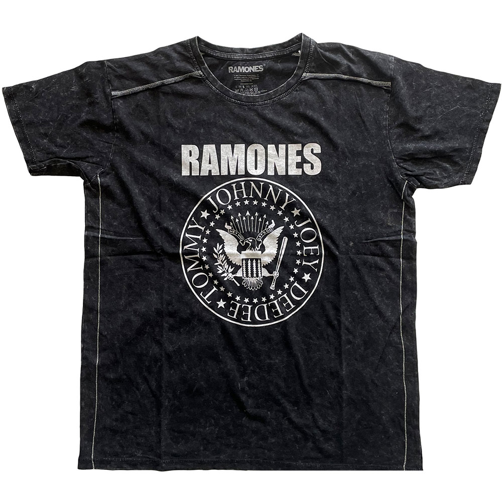 Ramones tričko Presidential Seal Čierna S