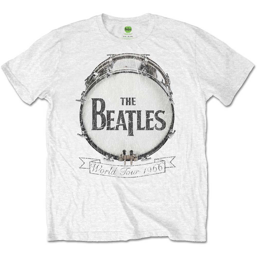 The Beatles tričko World Tour 1966 Biela XXL