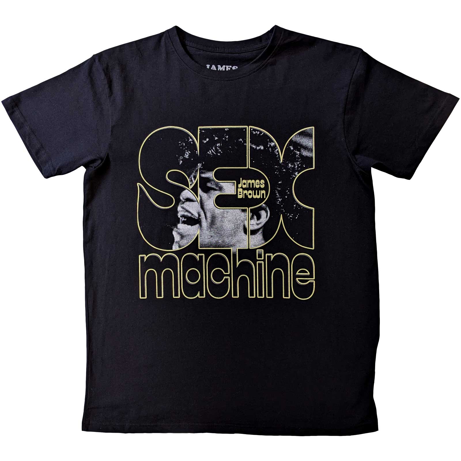James Brown tričko Sex Machine Čierna XL