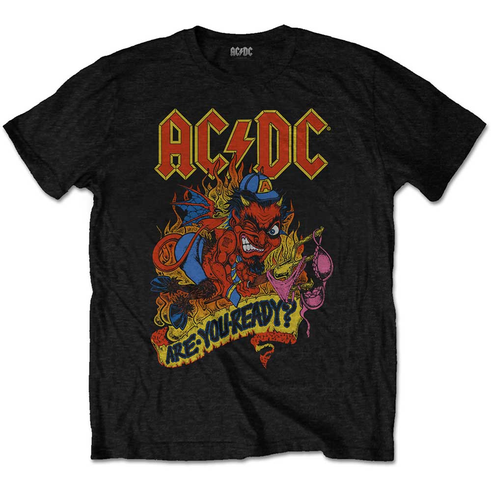 AC/DC tričko Are You Ready? Čierna S