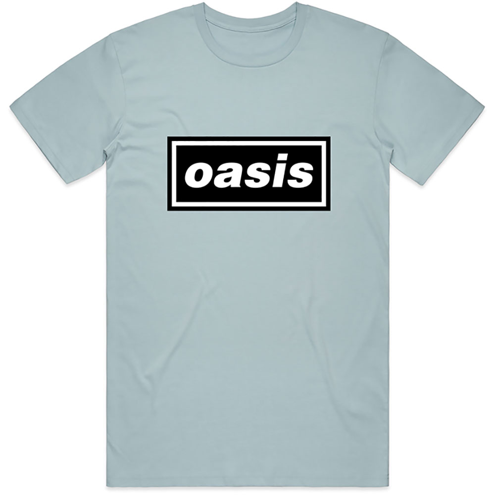 Oasis tričko Decca Logo Modrá L
