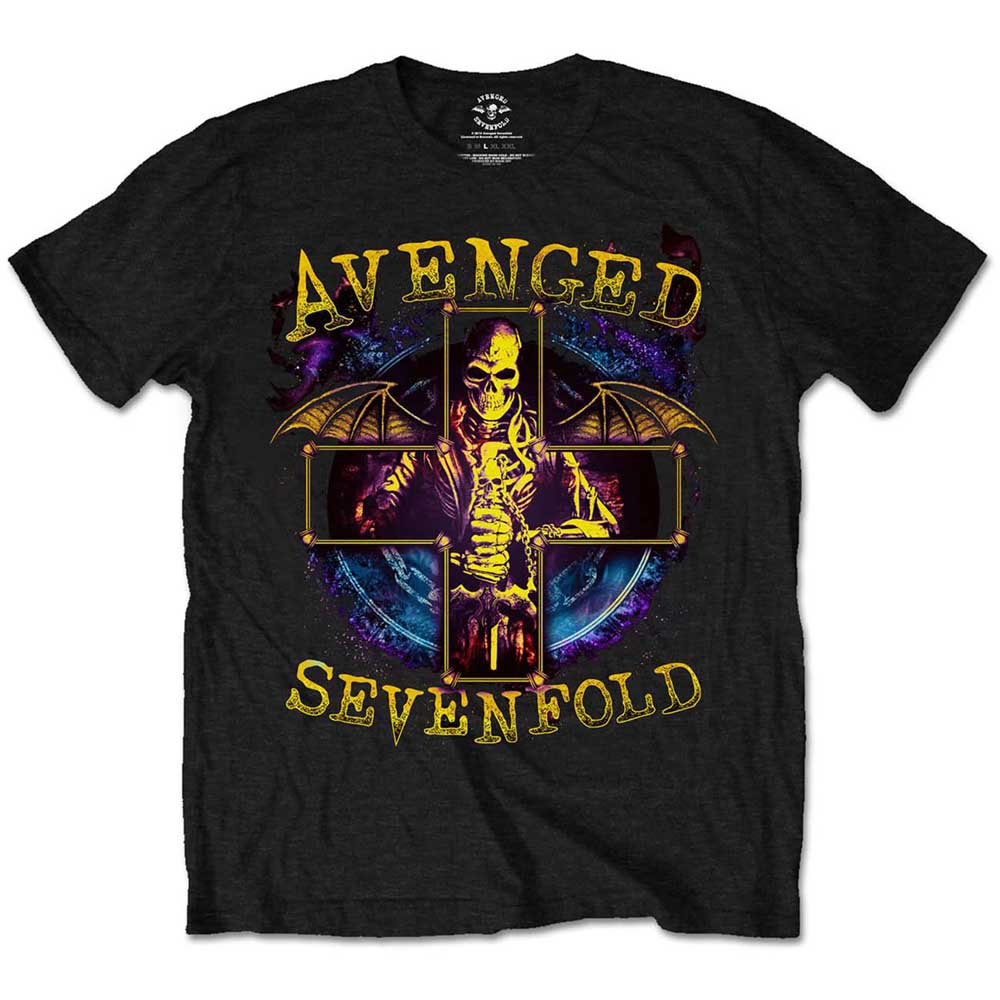 Avenged Sevenfold A7X tričko Stellar Čierna XL