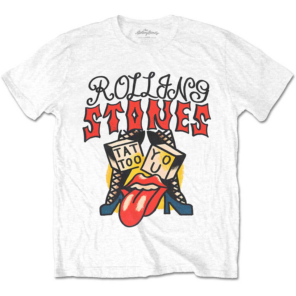 The Rolling Stones tričko Tattoo You II Biela M