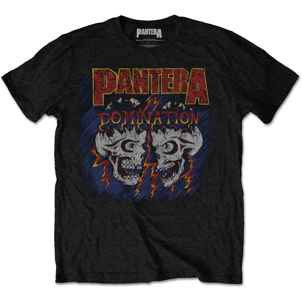 Pantera tričko Domination Čierna 3XL