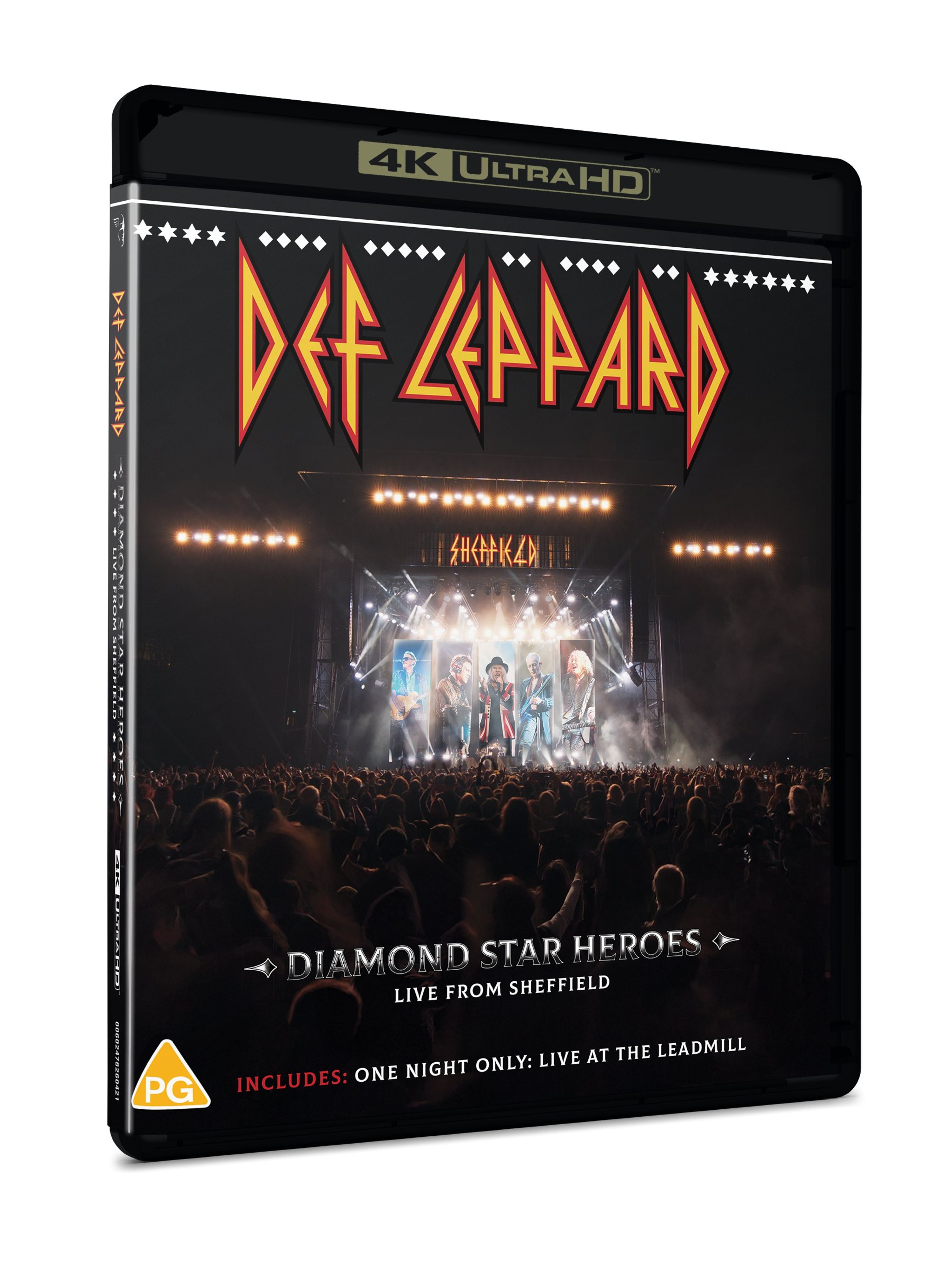 E-shop Def Leppard - Diamond Star Heroes Live From Sheffield (Limited Edition) BD (4K UHD)