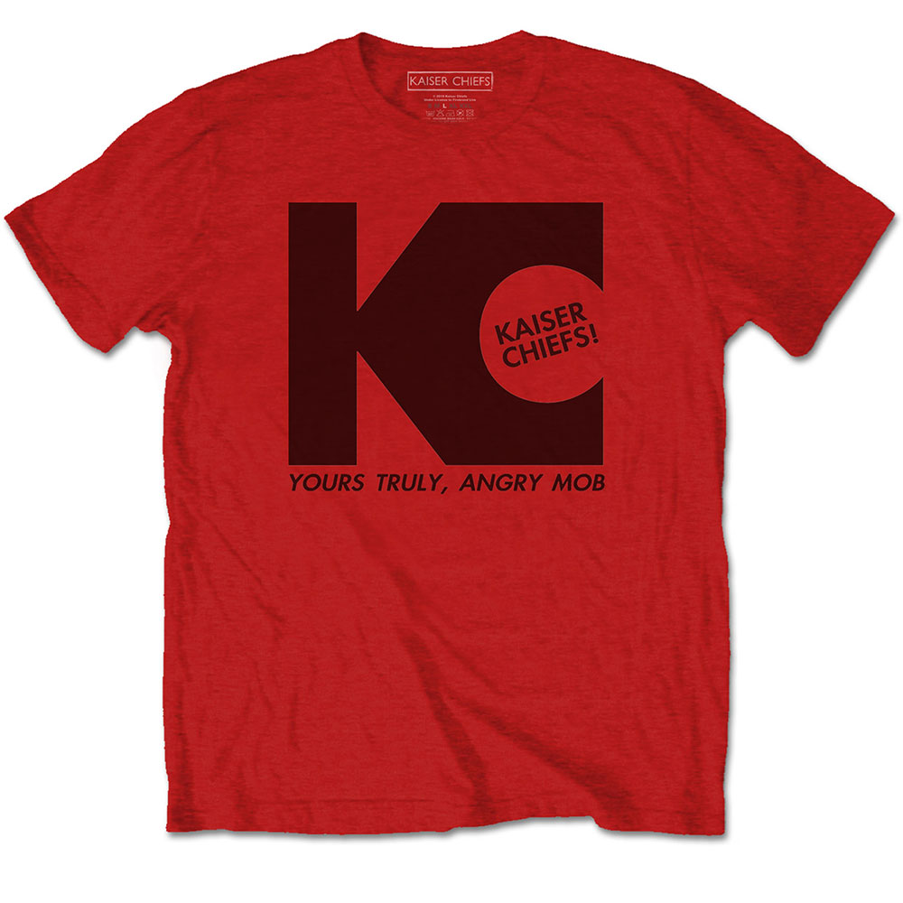 Kaiser Chiefs tričko Yours Truly Červená S
