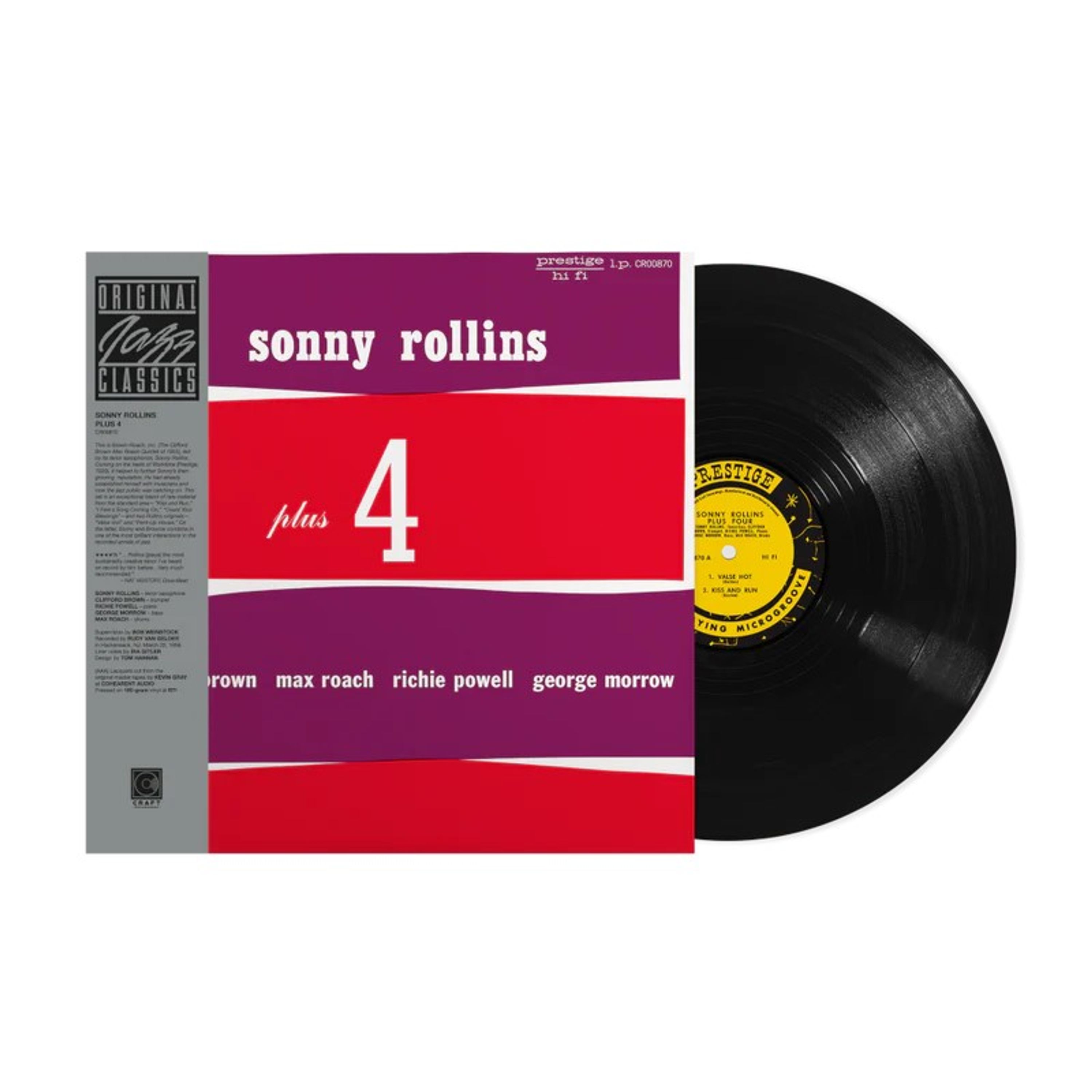 E-shop Sonny Rollins - Sonny Rollins - Plus 4 11 LP
