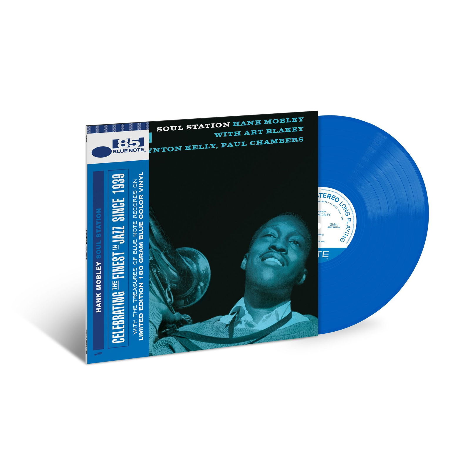 E-shop Hank Mobley Soul Station 180 g Reissue Limited Edition Blue Coloured LP