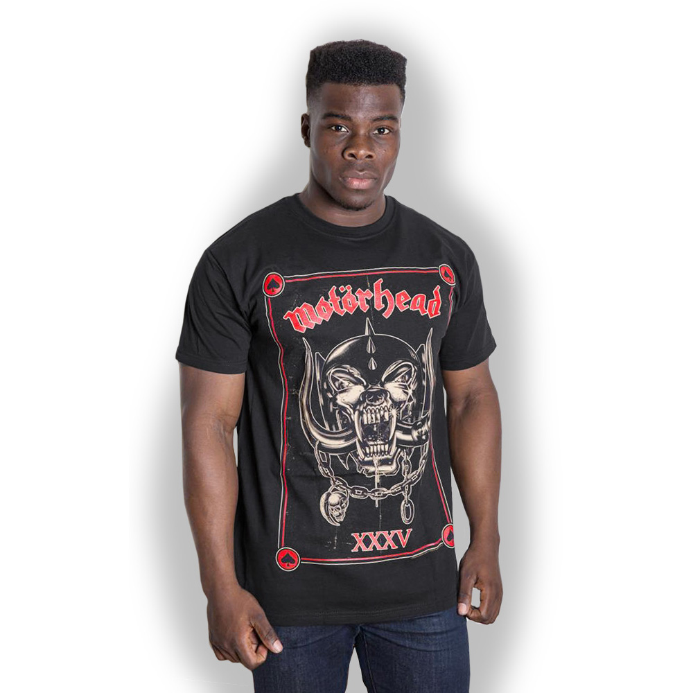 Motörhead tričko Anniversary (Propaganda) Čierna XXL