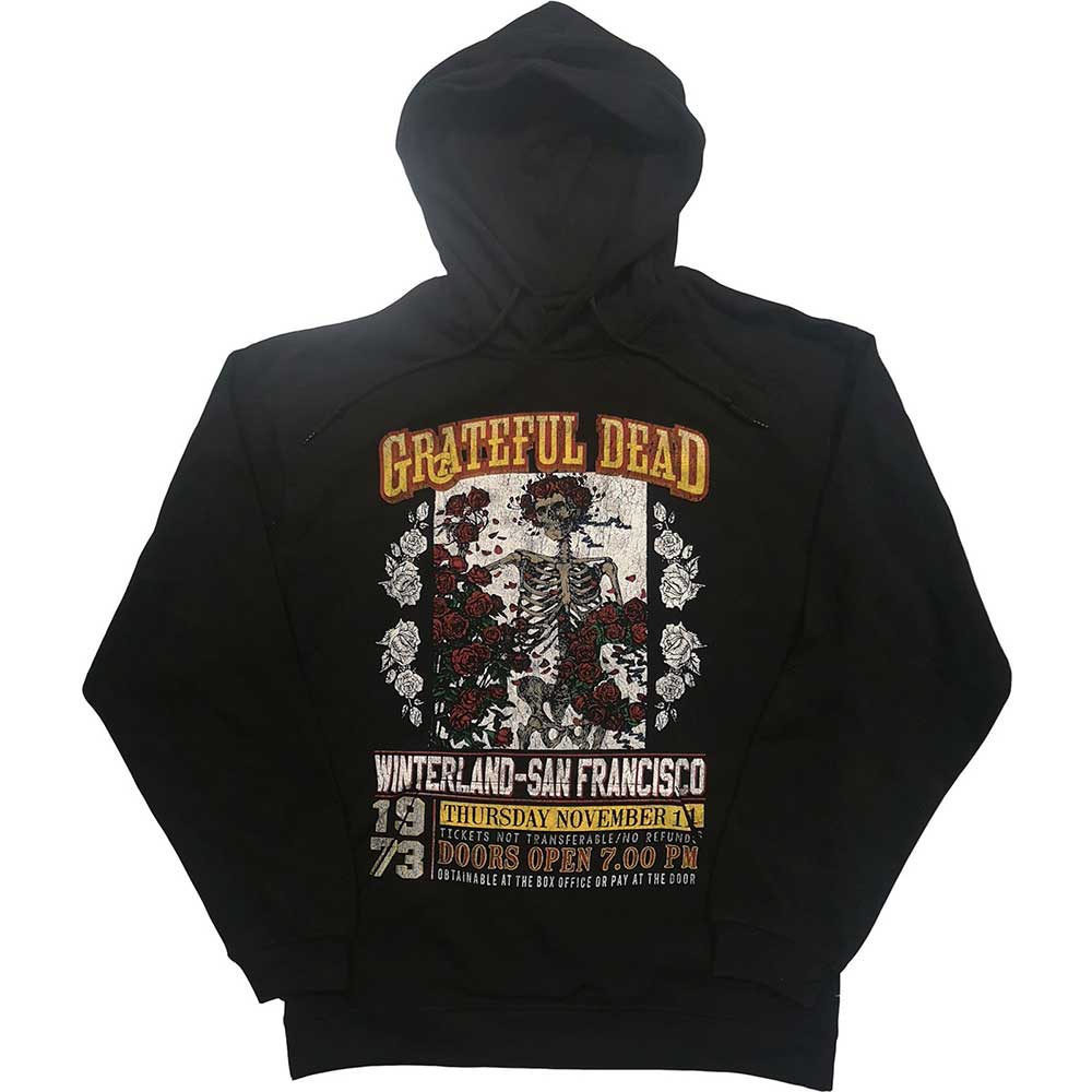 Grateful Dead mikina San Francisco Čierna XL