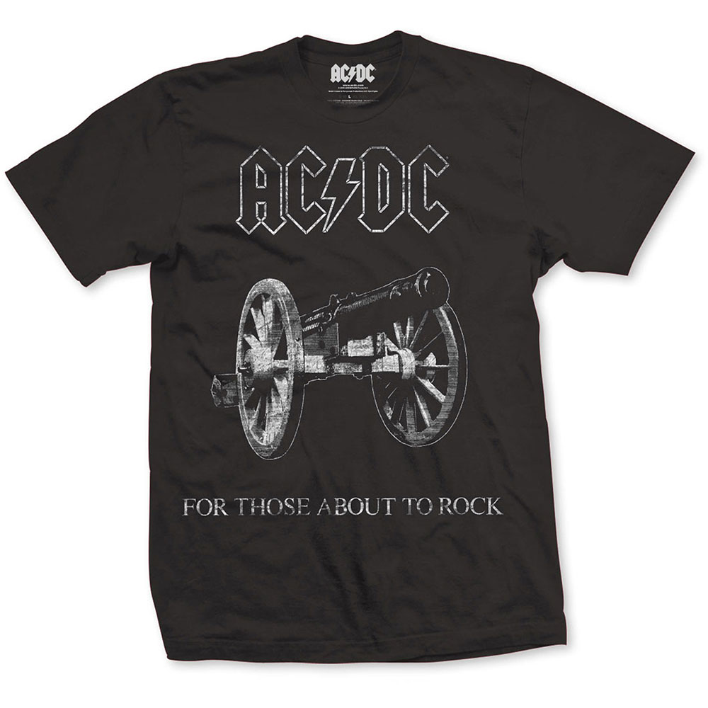 AC/DC tričko About to Rock Čierna L