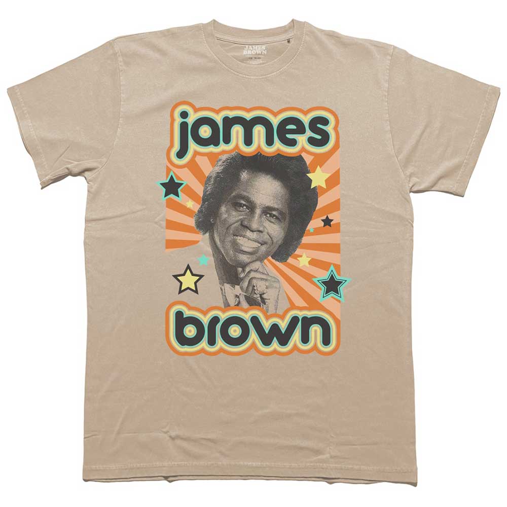James Brown tričko Stars Natural XXL