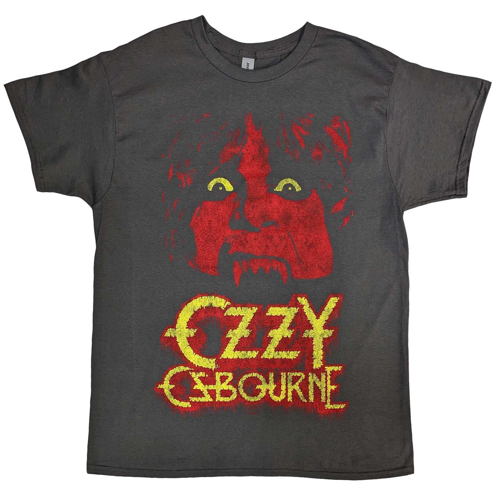 Ozzy Osbourne tričko Yellow Eyes Jumbo Šedá XL