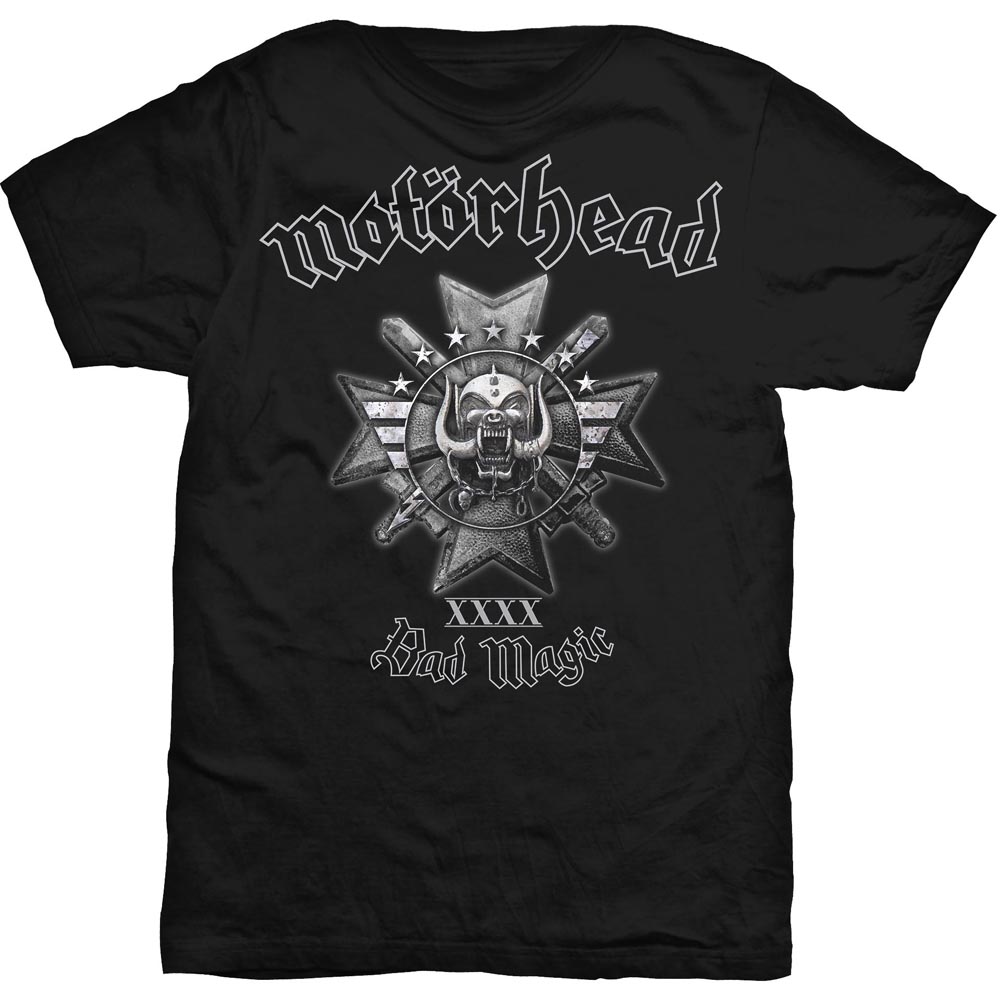 Motörhead tričko Bad Magic Čierna XL