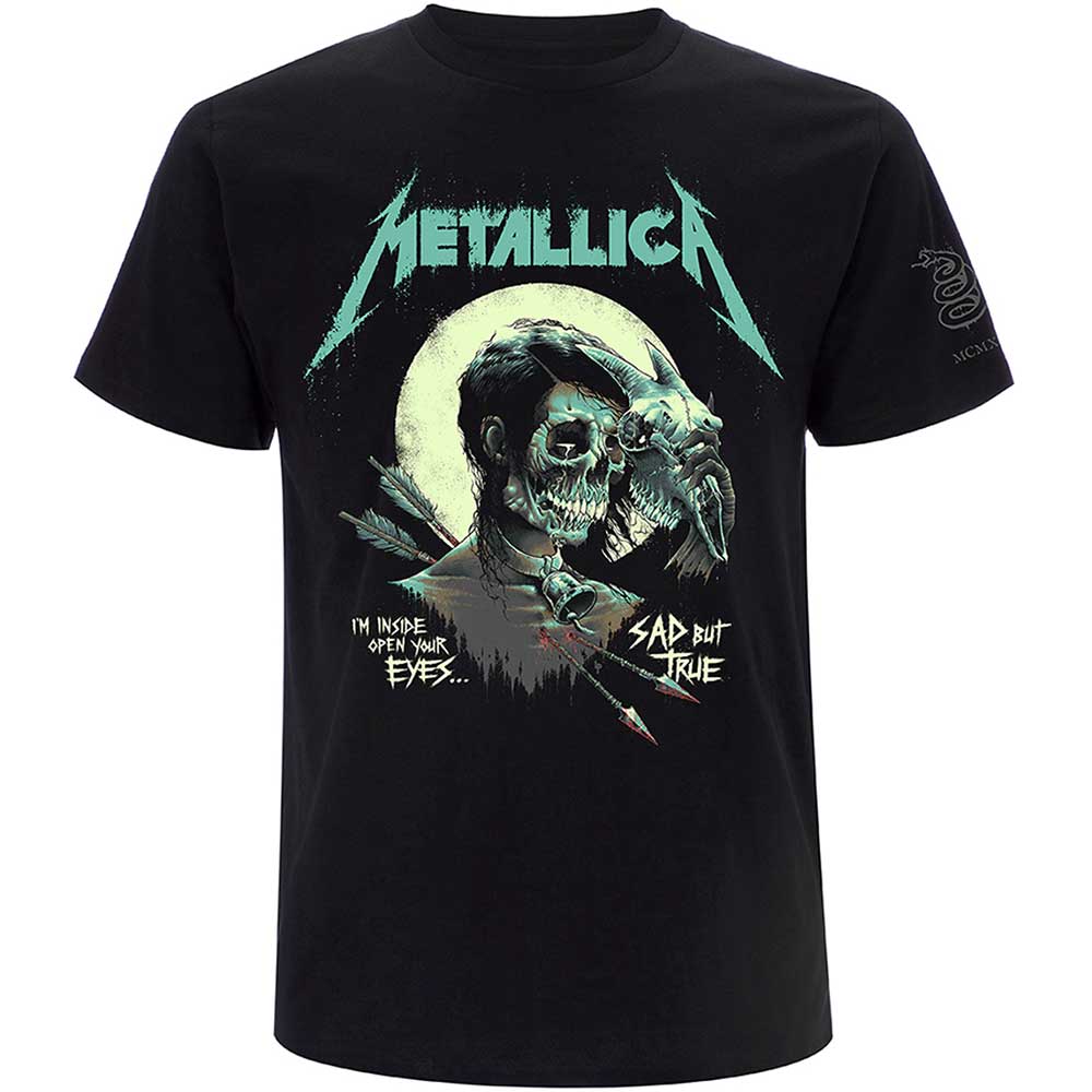 Metallica tričko Sad But True Poster Čierna L