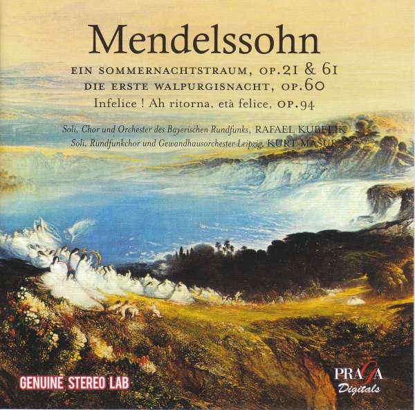 MENDELSSOHN-BARTHOLDY, F. - EIN SOMMERNACHTSTRAUM OP.21, CD