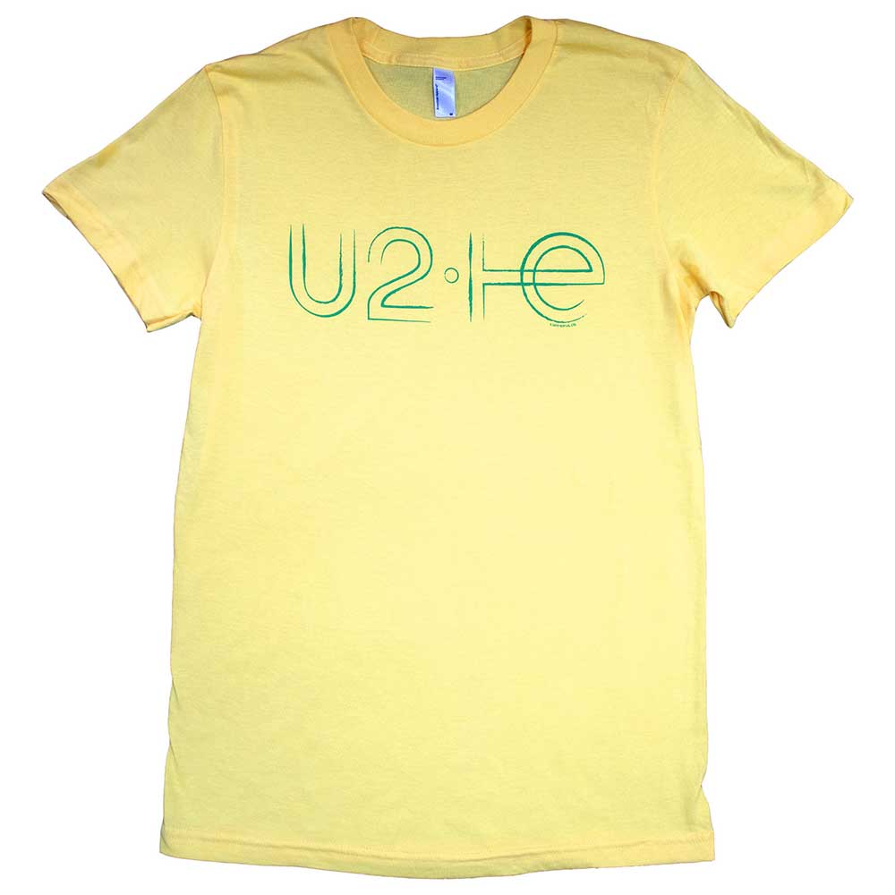 U2 tričko Brazil Logo Babydoll Žltá L